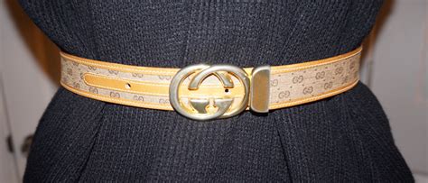 gucci belt old style|authentic gucci belt.